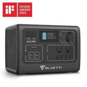 BLUETTI EB55 Portable Power Station | 700W 537Wh